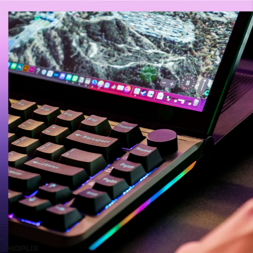 Foldable mechanical keyboard